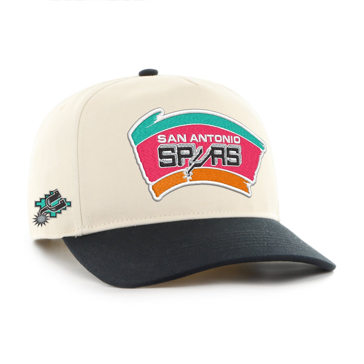 SAN ANTONIO SPURS HARDWOOD CLASSICS SURE SHOT TWO TONE '47 HITCH