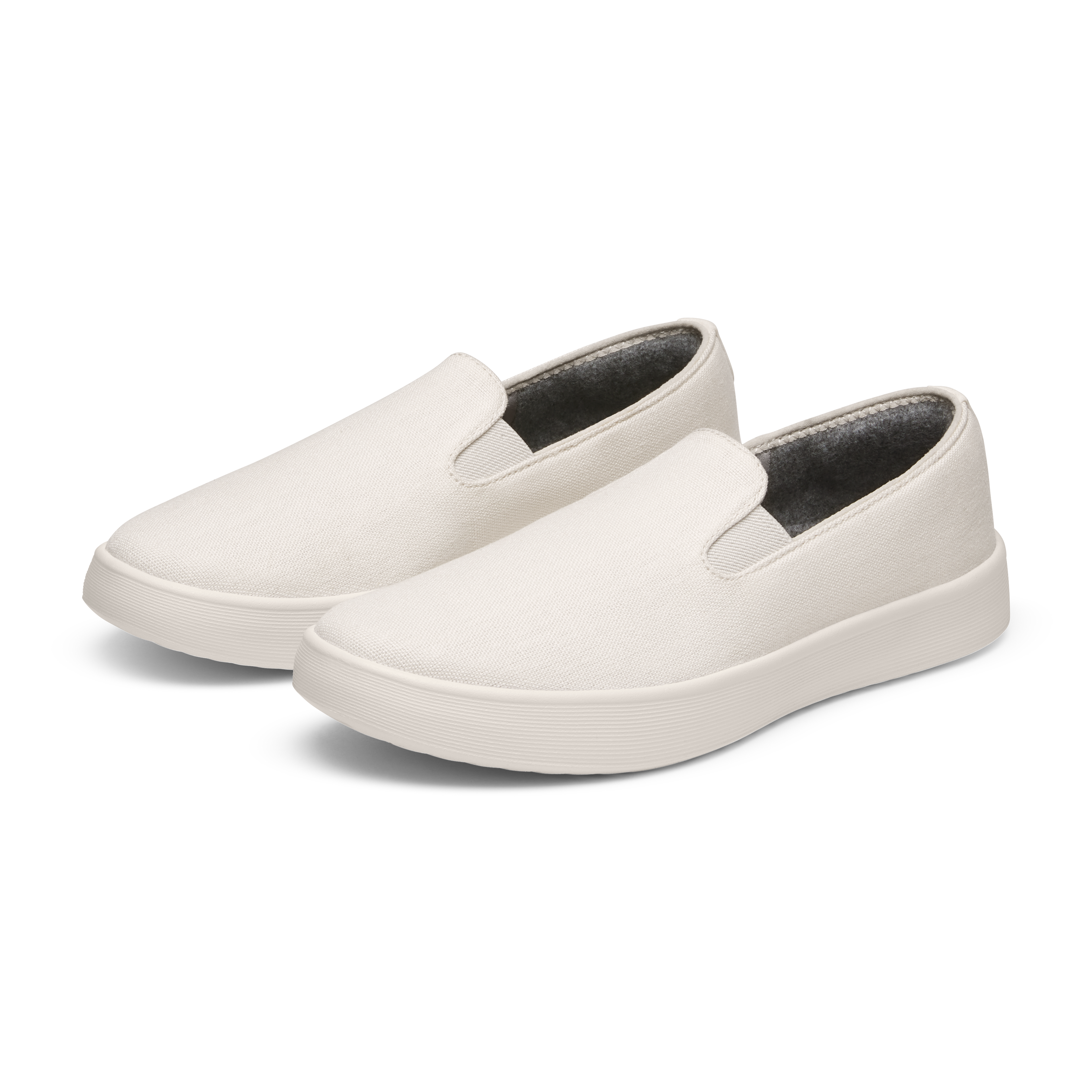 Women's Canvas Cruiser Slip On - Warm White (Natural White Sole)