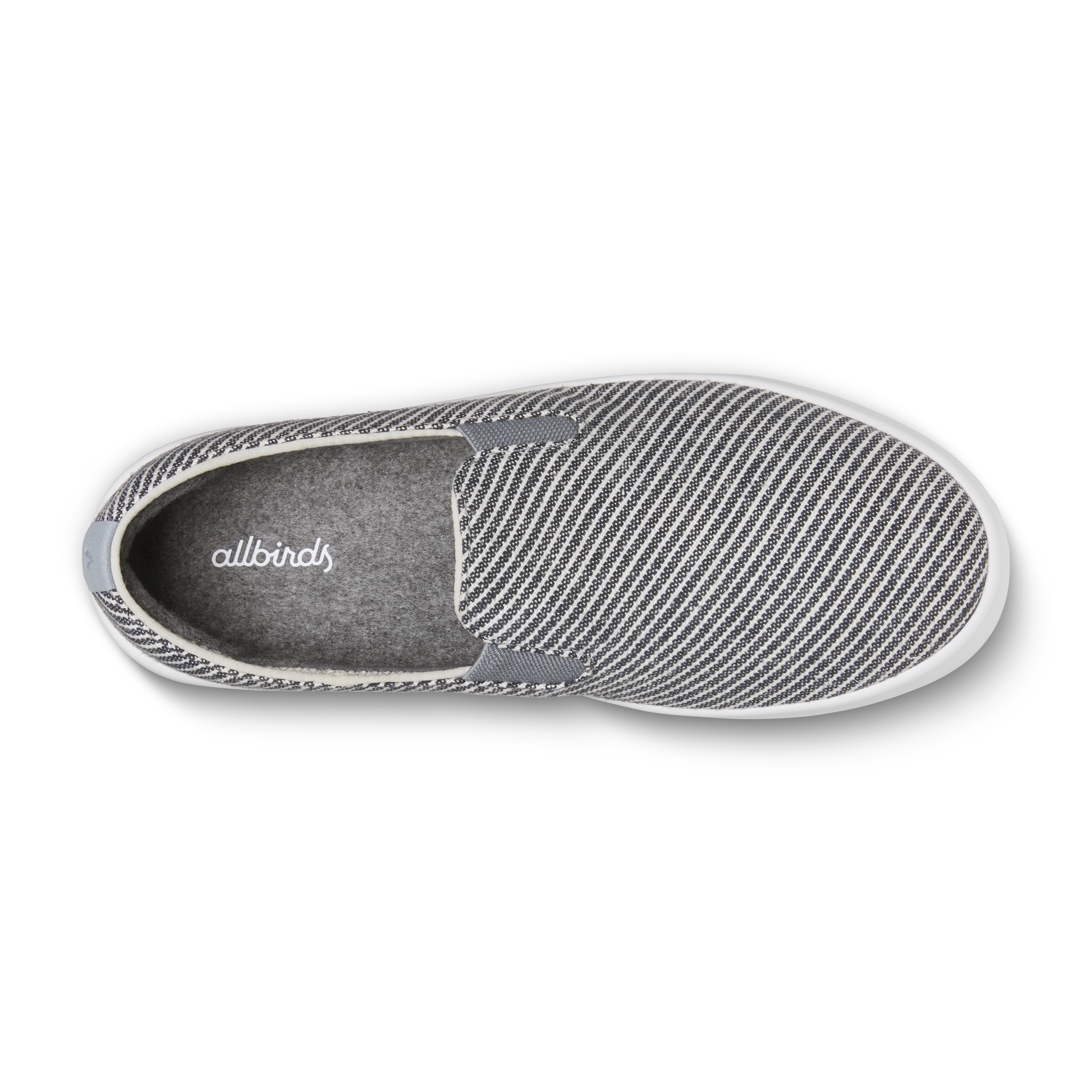 Women's Canvas Cruiser Slip On - Deep Navy Stripes (Blizzard Sole)