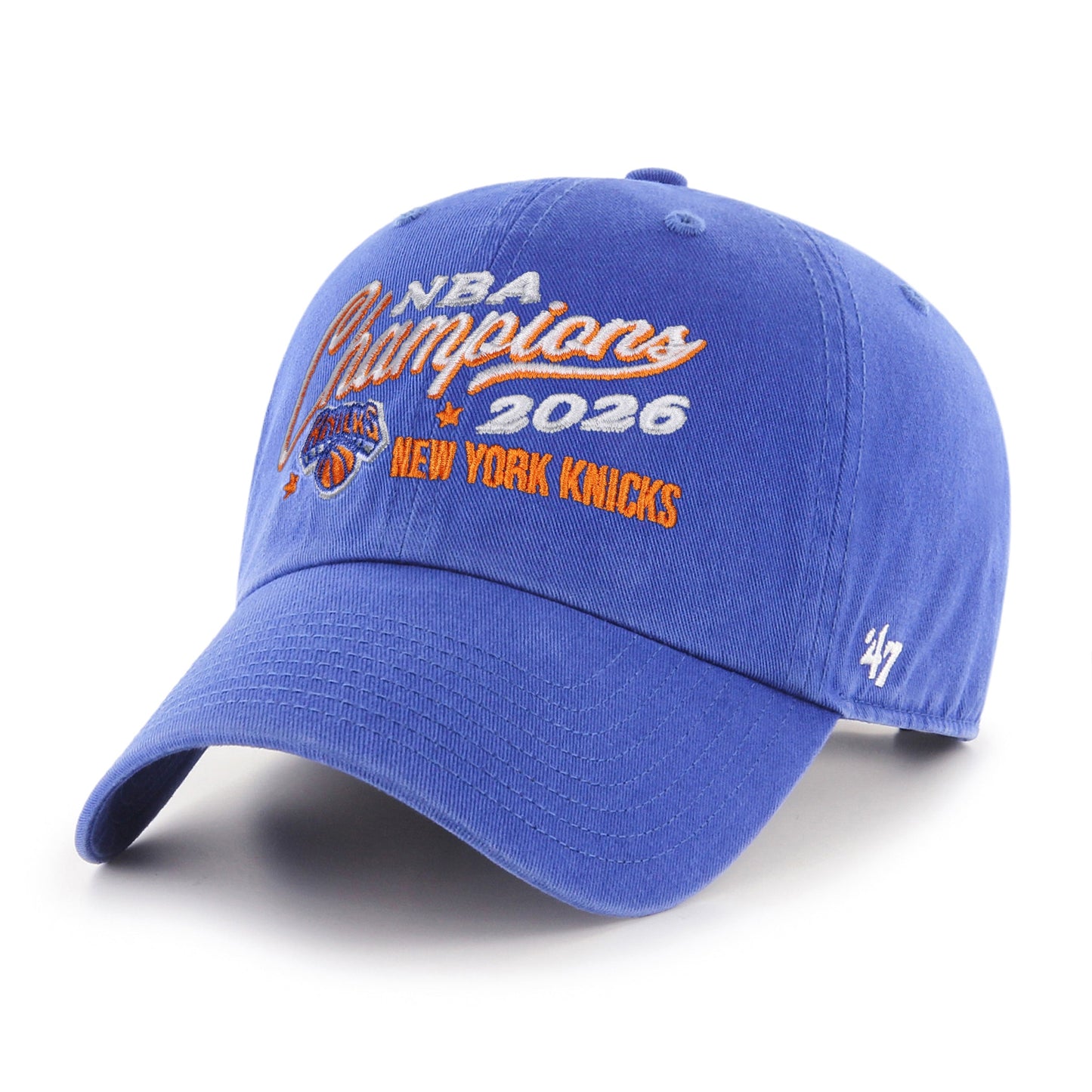 NEW YORK KNICKS 2026 NBA CHAMPIONS '47 CLEAN UP