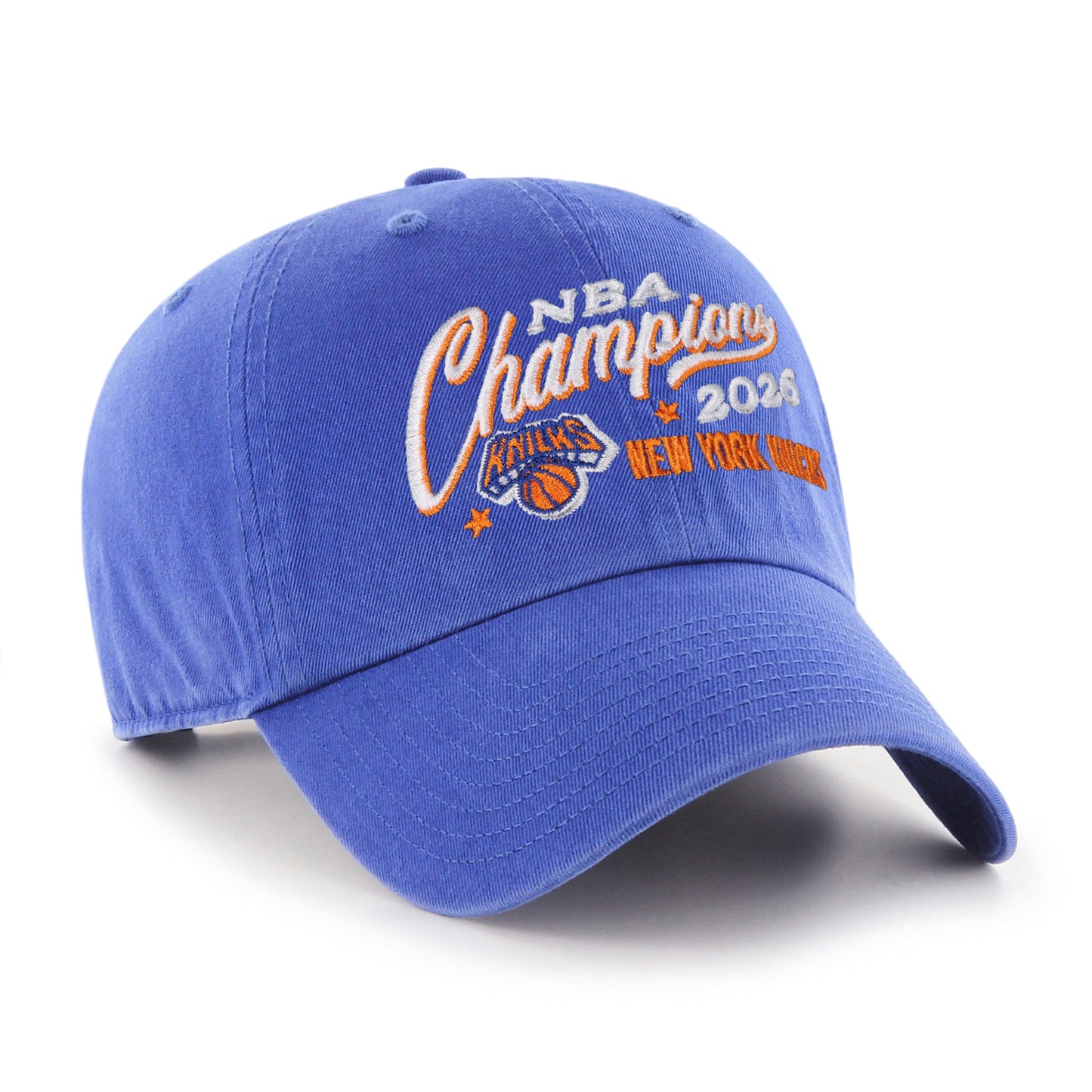 NEW YORK KNICKS 2026 NBA CHAMPIONS '47 CLEAN UP