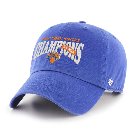 NEW YORK KNICKS 2026 NBA CHAMPIONS '47 CLEAN UP