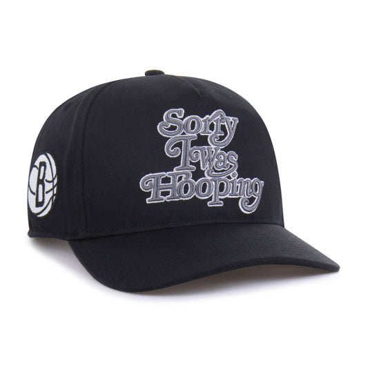 BROOKLYN NETS X SEEN SORRY I WAS HOOPING '47 HITCH