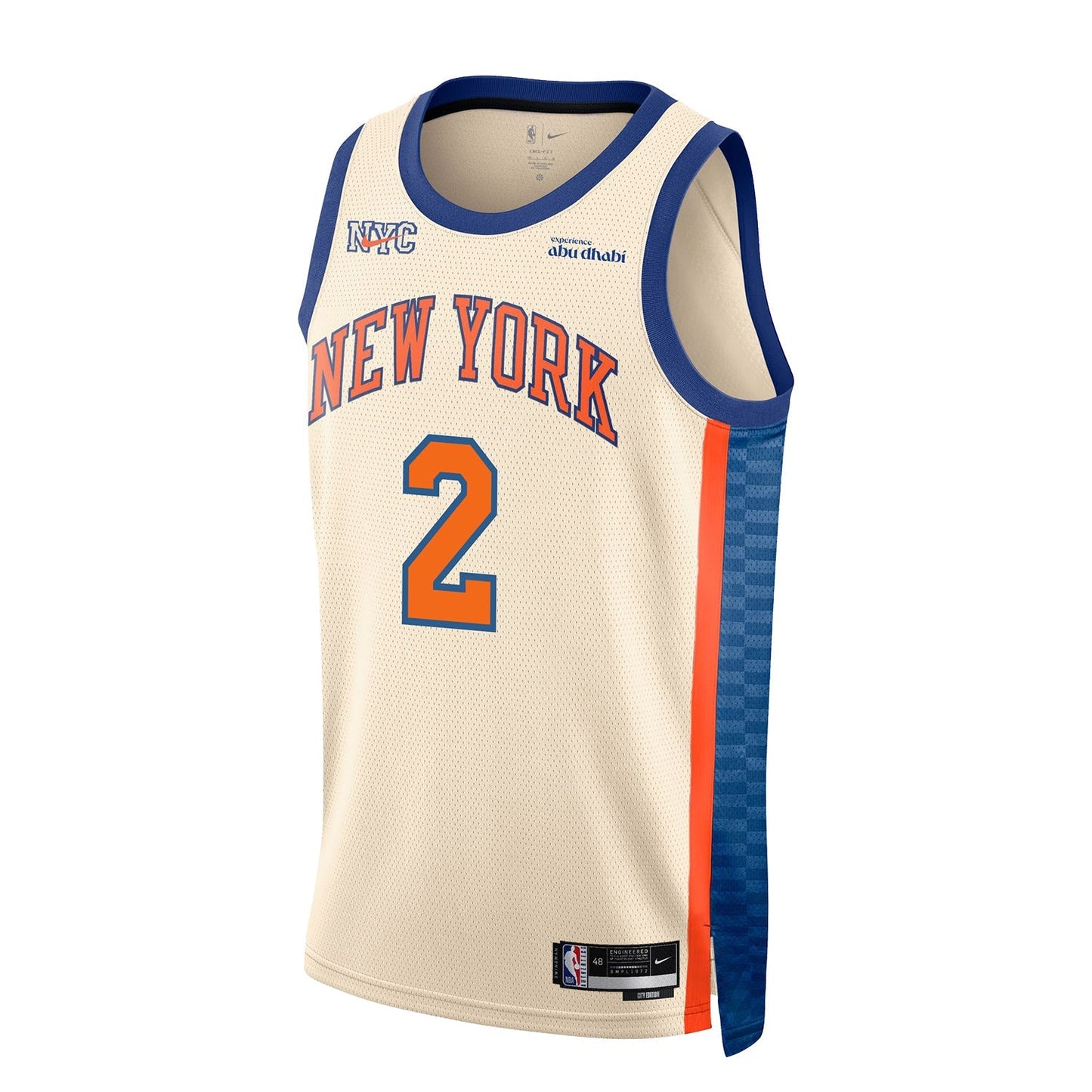 Miles McBride Nike Cream 25-26 City Edition Swingman Jersey