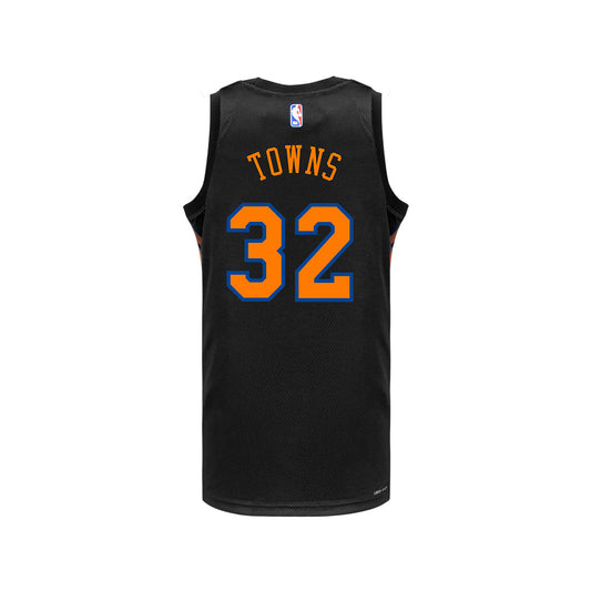 Youth Karl-Anthony Towns Black Statement Swingman Jersey