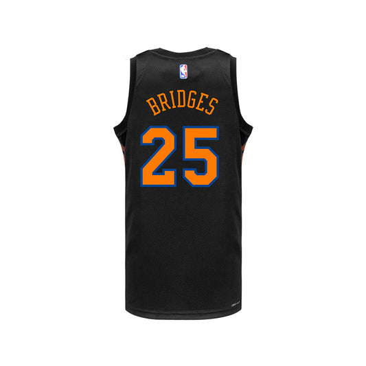 Youth Mikal Bridges Black Statement Swingman Jersey